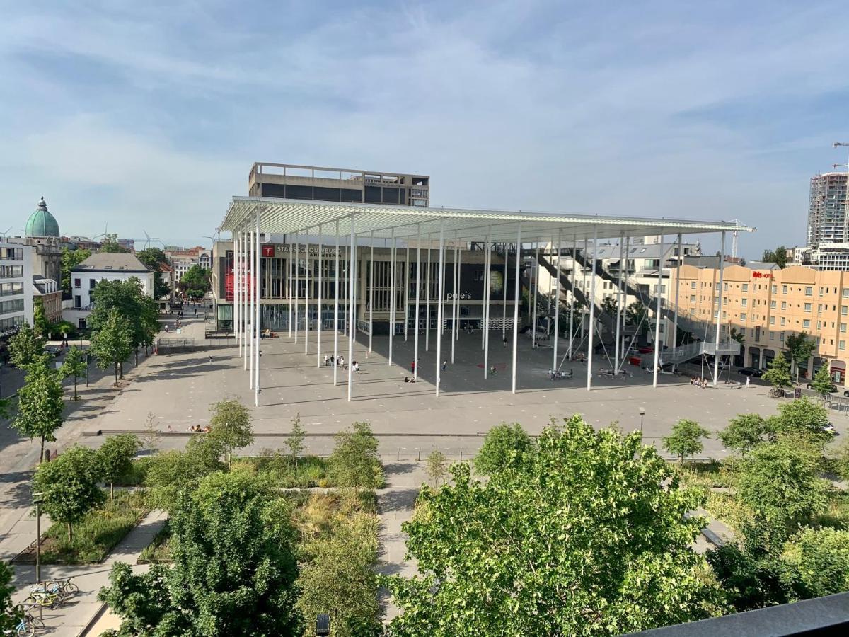 Theatersquare Apt Terrace Cityview Antwerp Luaran gambar